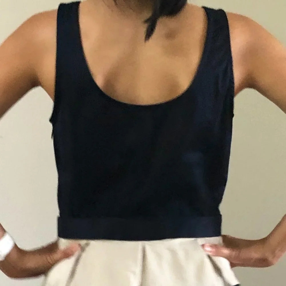 NWT. Banana Republic Cotton A-Line Dress - Picture 5 of 11